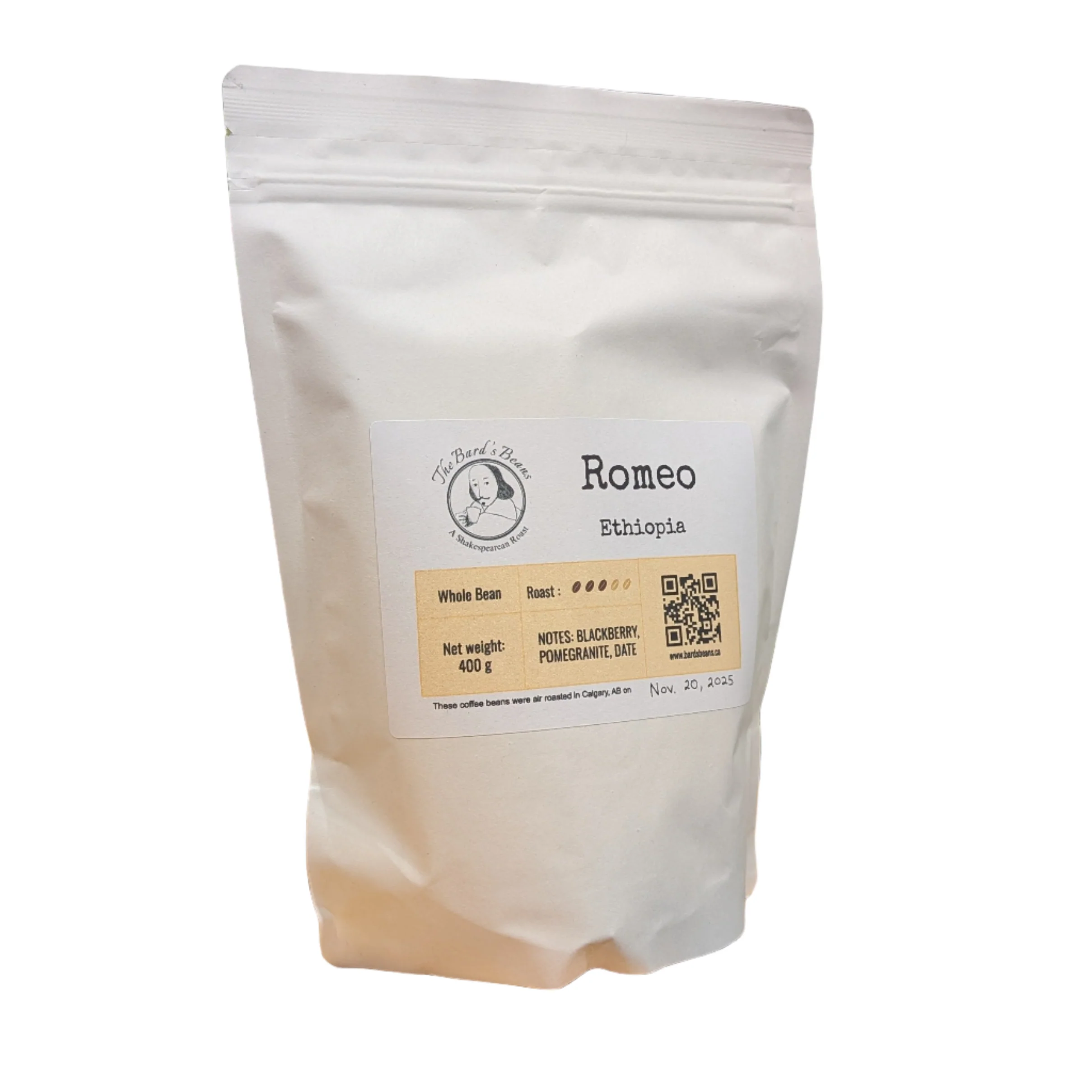 The Bard's Beans - Romeo Coffee Beans