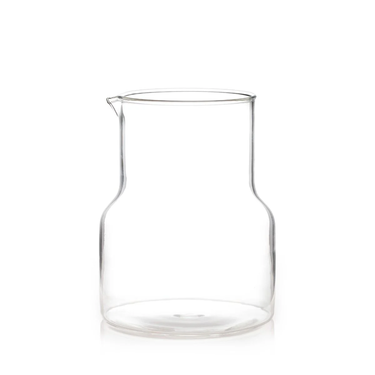 Bruer Bottom Glass Carafe