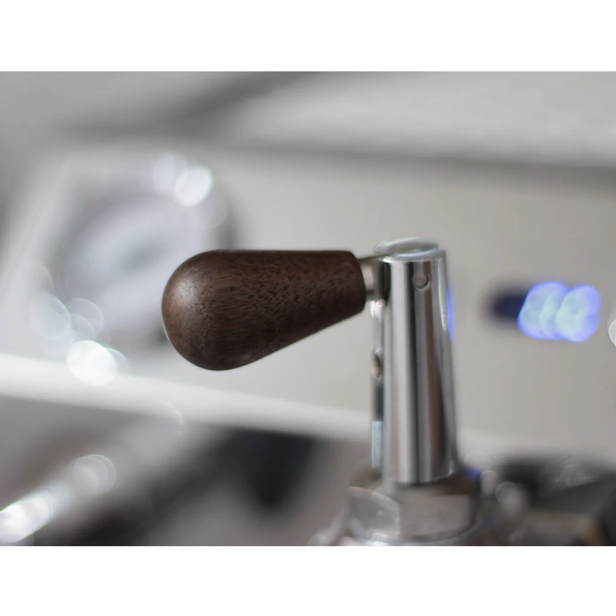 Coffee Sensor Flow Control Device Walnut Knob - Image 2