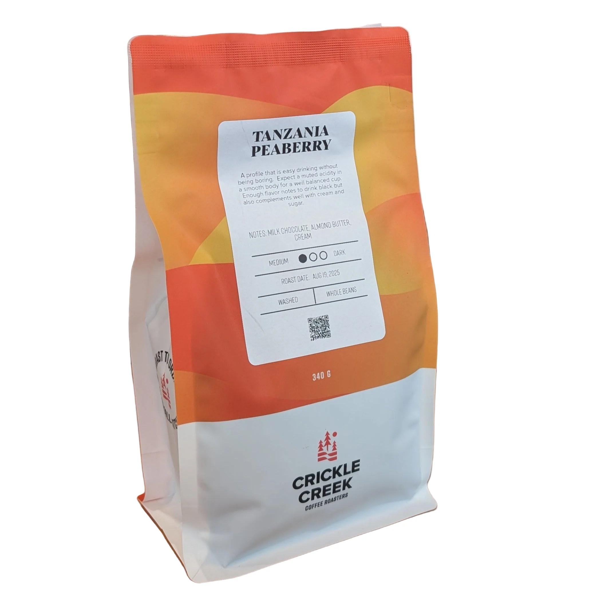 (DISCOUNT) Crickle Creek Coffee Tanzania Peaberry Coffee Beans