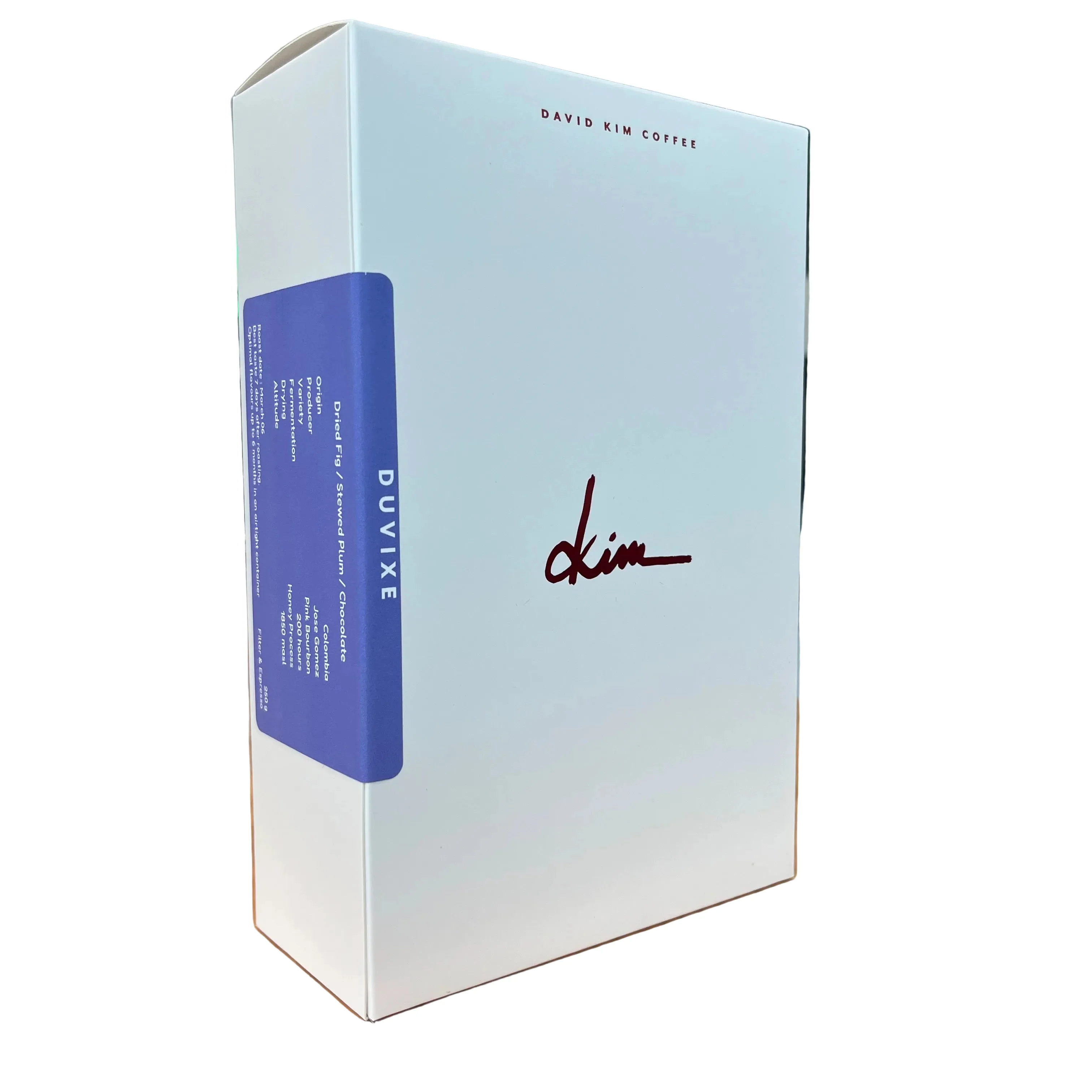 (DISCOUNT) David Kim - DUVIXE - Colombia - Jose Gomez Pink Bourbon Coffee Beans