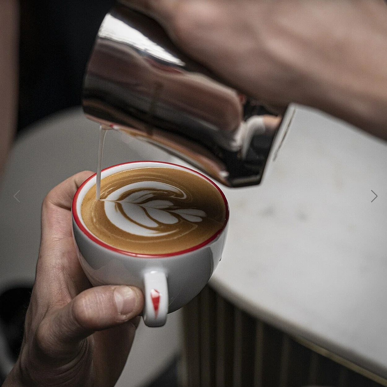 La Pavoni Cappuccino Cup & Saucer (set of 6) - Image 2