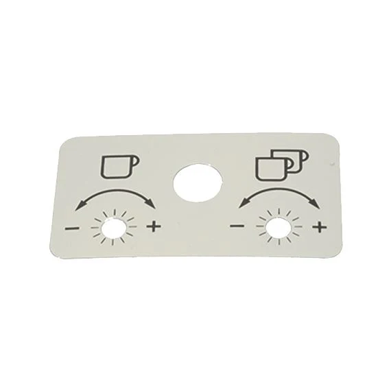 Mazzer Mini Dose Adjustment Label