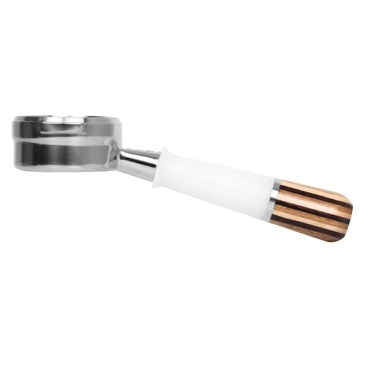 Pesado Stainless Steel Bottomless Hybrid Portafilter (Breville 54mm) - Image 13