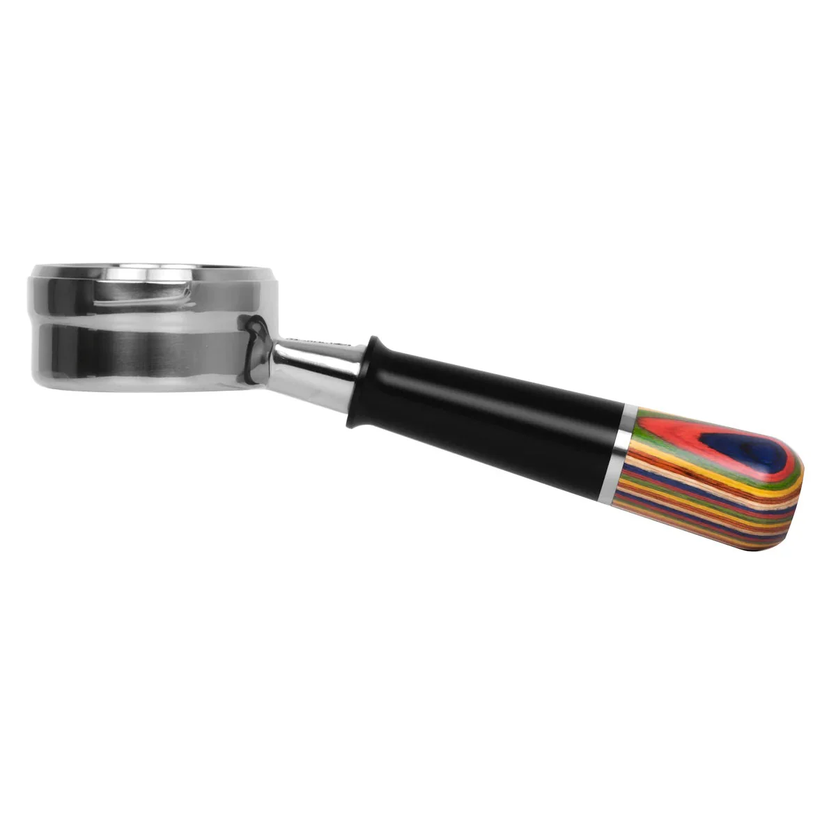 Pesado Stainless Steel Bottomless Hybrid Portafilter (Breville 54mm) - Image 6