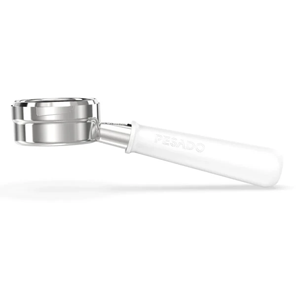Pesado Stainless Steel Bottomless Hybrid Portafilter (Breville 54mm) - Image 15