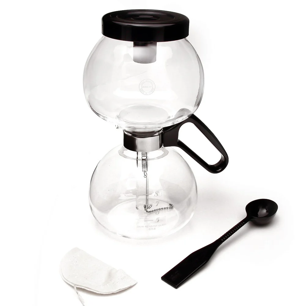 Yama Glass 8 Cup Stovetop Coffee Syphon (SY8)